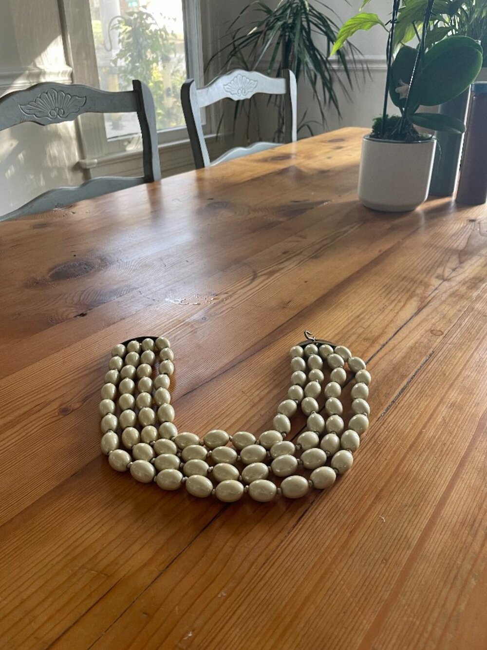 Irredescent Necklace by Lucia Odescalchi